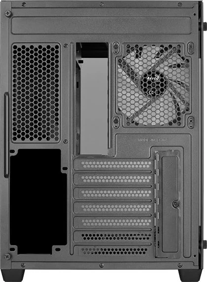 AeroCool Dryft [V1], Lüfter LED Fixed RGB, Glasfenster