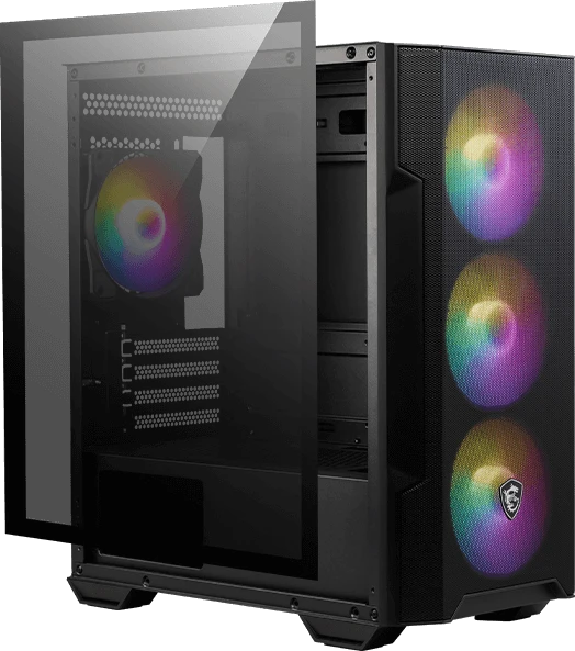 MSI MAG Forge M100R, Glasfenster