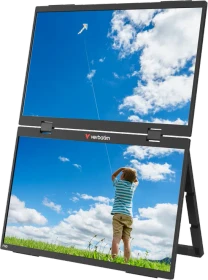 Verbatim Portable Dual Monitor Essentials, 15.6"