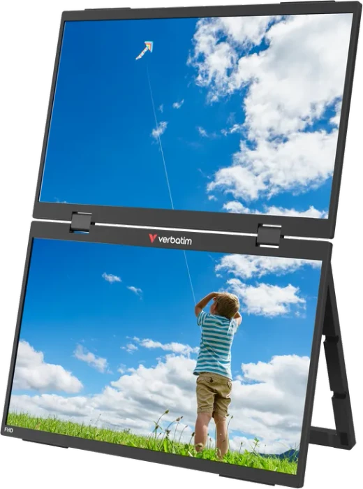 Verbatim Portable Dual Monitor Essentials, 15.6"