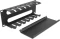 DeLOCK 10" Kabelrangierpanel, mit 2 Öffnungen, schwarz, 2HE Vorschaubild