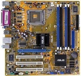 ASUS P5GV-MX (dual PC-3200 DDR)