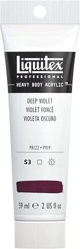 Liquitex Professional Heavy Body Acrylic deep violet, 59ml