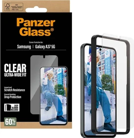 PanzerGlass Screen Protector Ultra-Wide Fit w. EasyAligner für Samsung Galaxy A37 5G