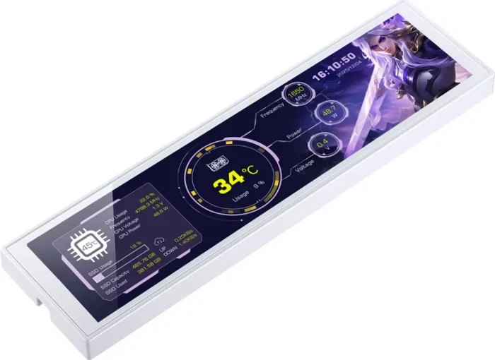 Jonsbo DS916, Monitor Kit, White
