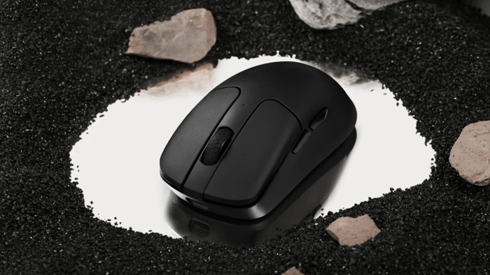 Keychron M2 Wireless Mouse schwarz, 8K PixArt 3950, USB/Bluetooth