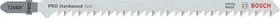 Bosch Professional T344DF BIM Speed for Hard Wood Stichsägeblatt, 152mm, 5 Stück