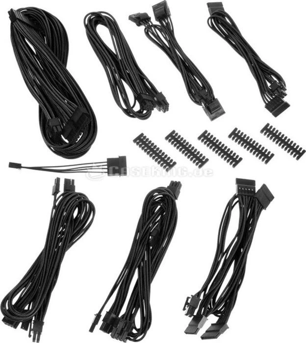 BitFenix Alchemy 2.0 BQT-SP-Series Kabel Kit für Netzteile, schwarz