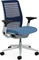 Steelcase Think Bürostuhl mit Armlehnen, royalblau/kobaltblau Vorschaubild