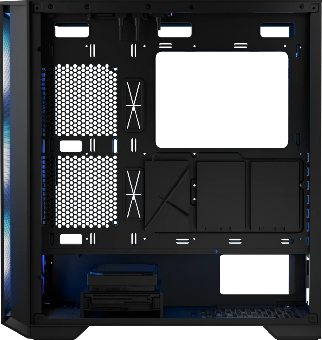 Modecom Horizon ARGB Flow Black, Glasfenster