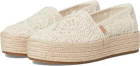 TOMS Valencia natural crochet lace (Damen)