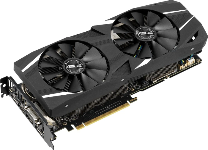 ASUS Dual GeForce RTX 2060 Advanced, DUAL-RTX2060-A6G, 6GB GDDR6, DVI, 2x HDMI, 2x DP