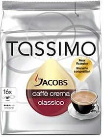Tassimo T-Disc Jacobs Caffé Crema Classico Kaffeekapseln, 16 Stück