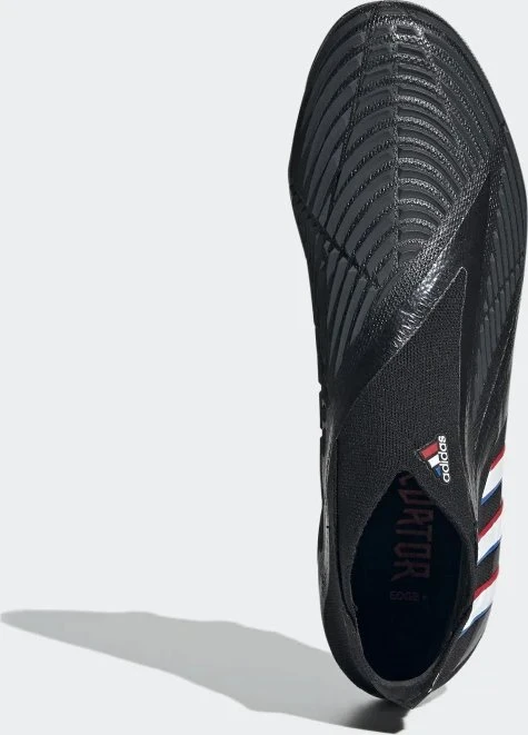 adidas Predator Edge+ FG core black/cloud white/vivid red (Herren)