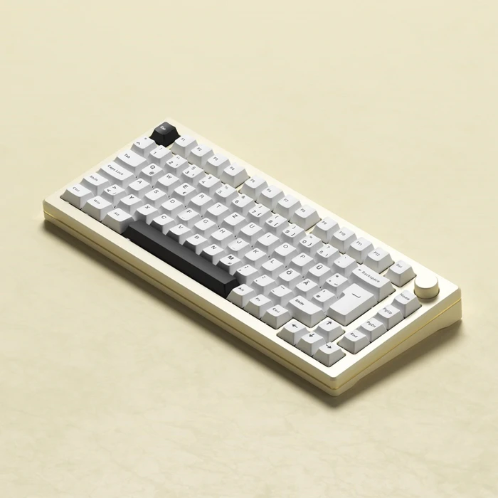 Akko MOD 007B HE, Cream White, LEDs RGB, hot-swap, Cream Yellow Magnetic, USB/Bluetooth, DE