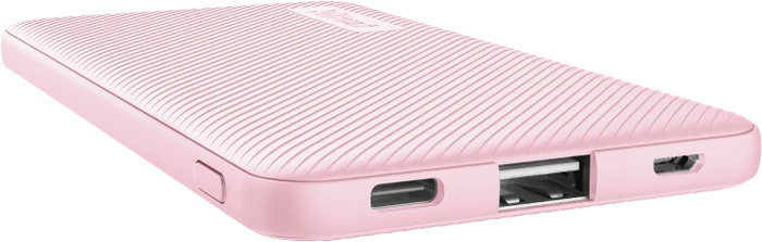 Trust Primo Ultra-thin Powerbank 5000mAh pink