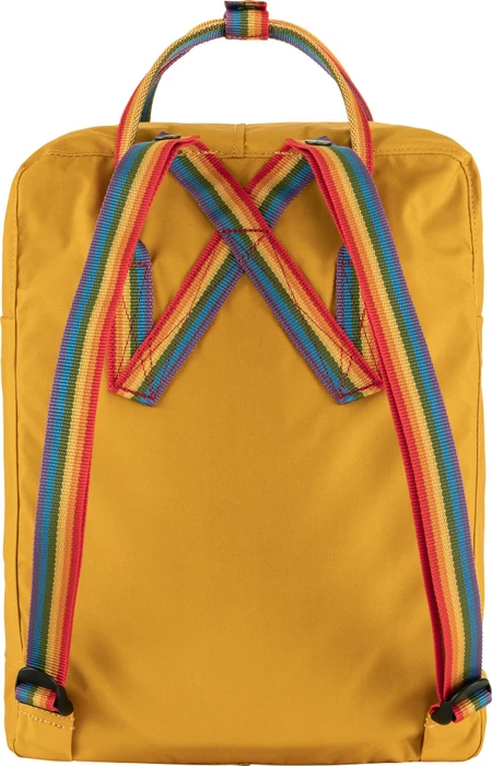 Fjällräven Kanken Rainbow ochre/rainbow pattern