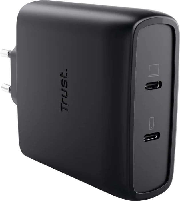 Trust Maxo USB-C-Ladegerät GaN 100W schwarz