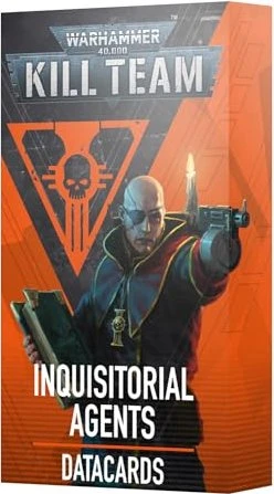 Games Workshop Warhammer 40.000 Kill Team - Datenkarten: Inquisitorial Agents (EN)