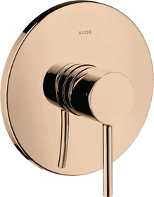 Hansgrohe Axor Starck Einhebel-Brausemischer Unterputz mit Pingriff polished red gold