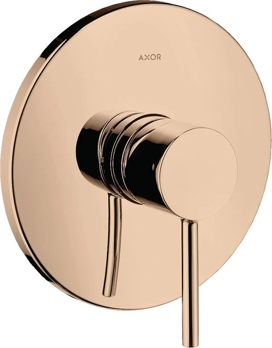 Hansgrohe Axor Starck Einhebel-Brausemischer Unterputz mit Pingriff polished red gold
