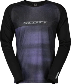 Scott Trail Tuned Trikot langarm black/swish purple (Herren)