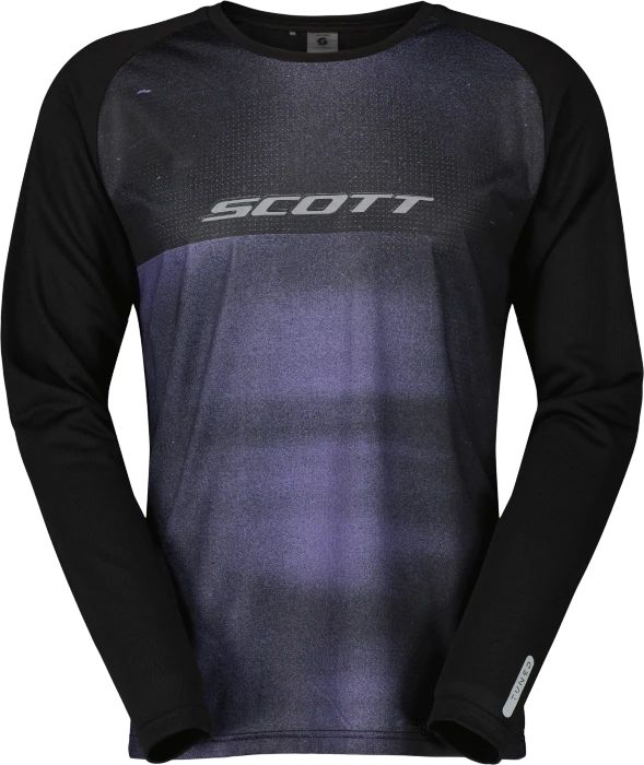 Scott Trail Tuned Trikot langarm black/swish purple (Herren)