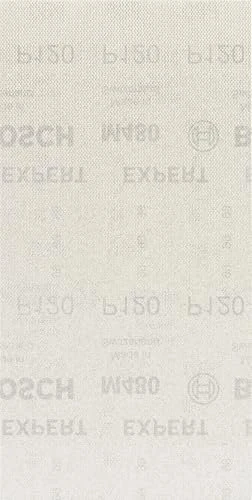Bosch Professional M480 Best for Wood and Paint Gewebeschleifblatt K180, 115x230mm, 50 Stück