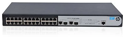 HP OfficeConnect 1910 24 Rackmount Smart Switch, 24x RJ-45, 2x RJ-45/SFP