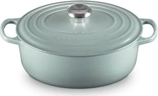 Le Creuset Signature Gusseisen Bräter oval 27cm 4.1l sea salt