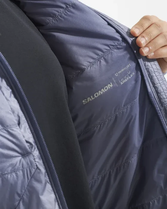 Salomon Elixir Hybrid Hooded Funktionsjacke blue granite (Damen)