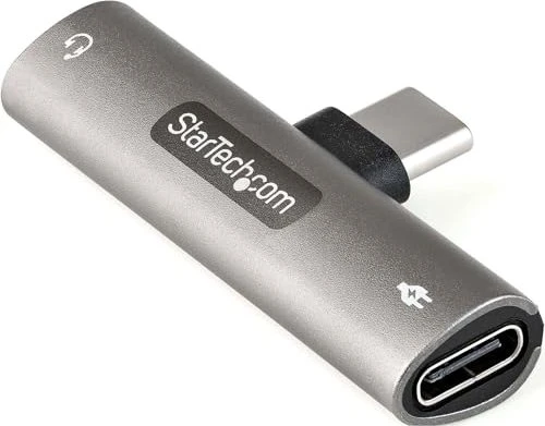 StarTech USB-C Audio- & Ladeadapter 3.5mm-Klinke schwarz