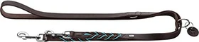 Hunter Verstellbare Führleine Solid Education Cord 20/200, braun