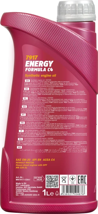 Mannol Energy Formula C4 5W-30 1l