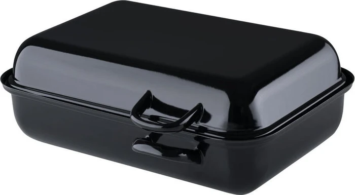 Riess Classic Schwarzemaille Doppelbräter 36.5x25cm