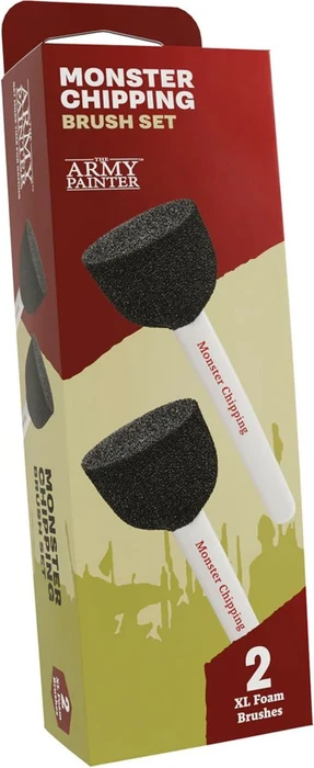 Army Painter Chipping Brush Set Monster Edition Pinselset, 2-tlg.