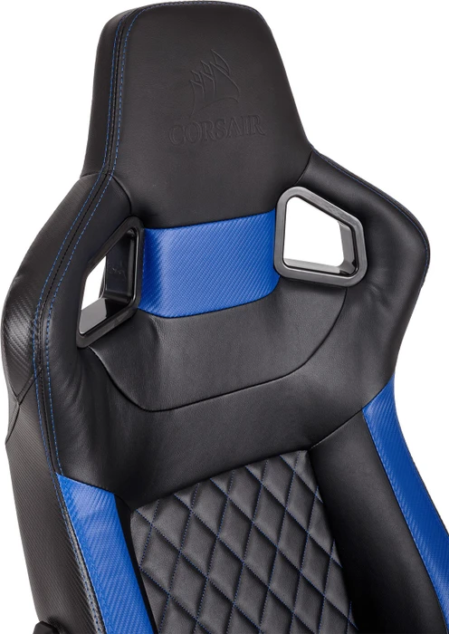 Corsair T1 Race Gamingstuhl, schwarz/blau