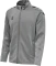 hummel Core XK Poly Zip Sweat Trainingsjacke grey melange Vorschaubild