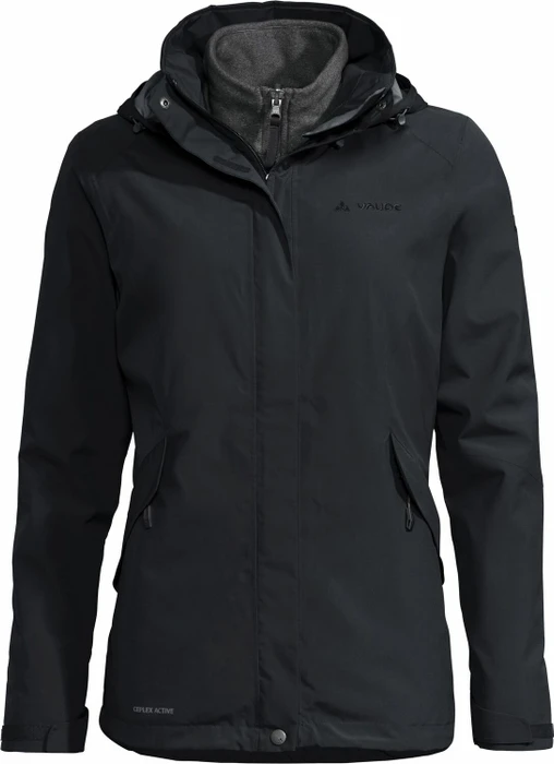 Vaude Rosemoor 3in1 Funktionsjacke schwarz (Damen)