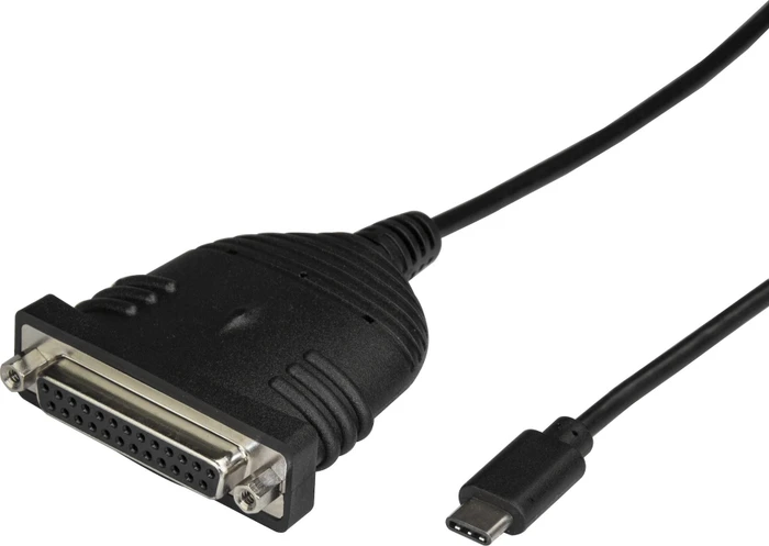 StarTech USB-C 2.0 auf Parallel DB25 Adapterkabel, 1.8m