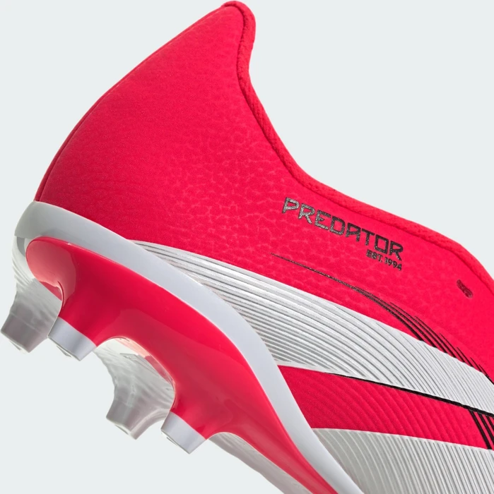 adidas Predator League Fold-Over Tongue FG lucid red/cloud white/core black (Junior)