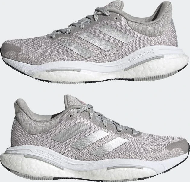 adidas Solar Glide 5 grey two/silver metallic/wonder mauve (Damen)