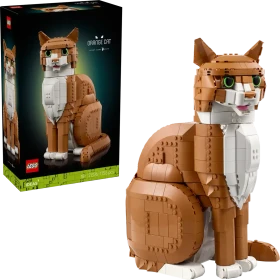 LEGO Ideas - Orangefarbene Katze