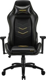 Tesoro Alphaeon S3 Gamingstuhl, schwarz/gelb