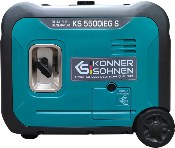 Könner & Söhnen KS 5500iEG S Hybrid Flüssiggas/Benzin-Stromerzeuger