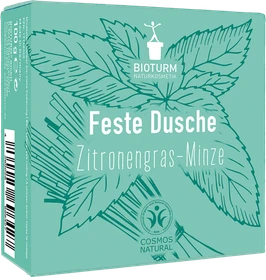 Bioturm Nr. 136 Zitronengras-Minze Feste Dusche, 100g
