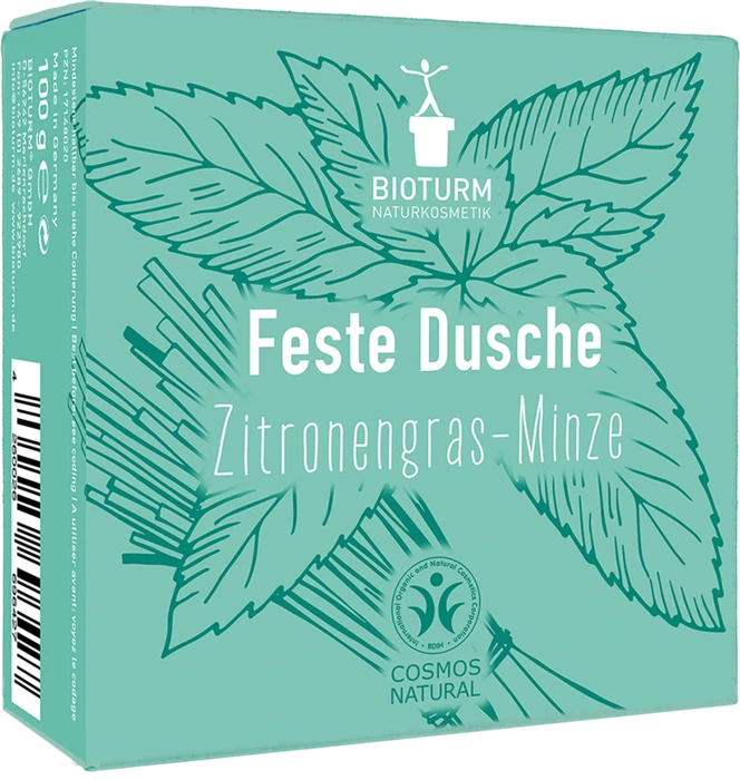 Bioturm Nr. 136 Zitronengras-Minze Feste Dusche, 100g