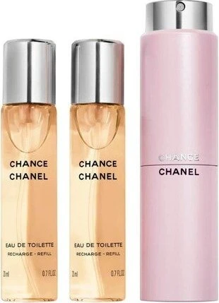 Chanel Chance EdT (nachfüllbar) 20ml + 2x Refill 20ml Duftset