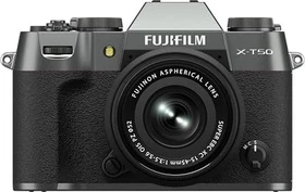 Fujifilm X-T50 anthrazit mit Objektiv Fujinon XC 15-45mm 3.5-5.6 OIS PZ