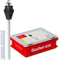 fischer TherMax 12/110 M12 HWK K Abstandsmontagesystem Schrauben/Dübel-Sortiment inkl. Werkzeugbox, 25 Stück